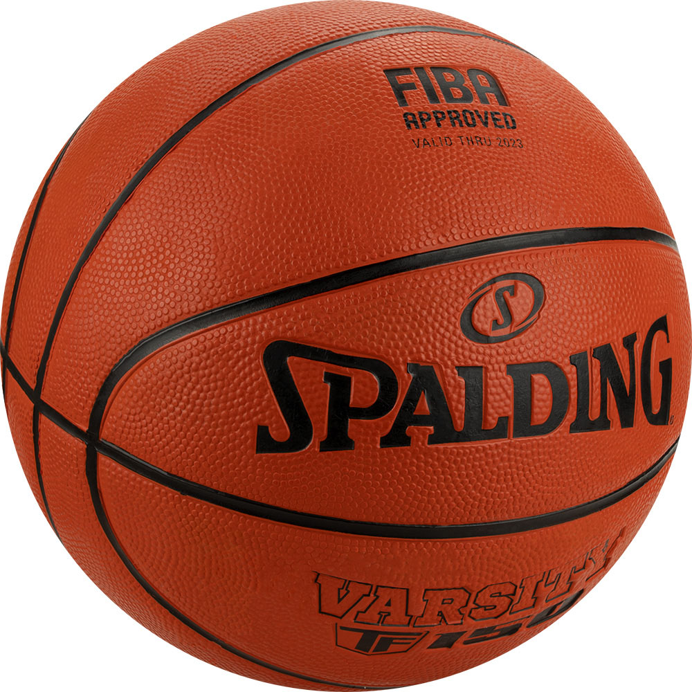 Мяч баскетбольный SPALDING TF-150 Varsity Logo FIBA, FIBA Approved, Размер 6