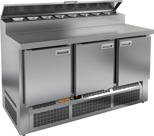 Стол охлаждаемый для пиццы HICOLD PZE2-111/GN (1/6H)