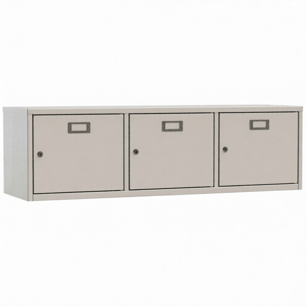 Шкаф для касок 3 ячейки (1 секция по 3 ячейки)