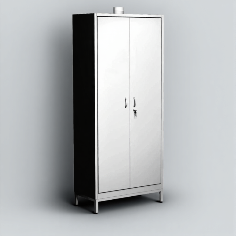 Шкаф для химических реактивов ШМХР-2 (корпус металл серый)