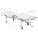 Кровать медицинская функциональная 4-секционная МСК-1103 с винтовой механической регулировкой