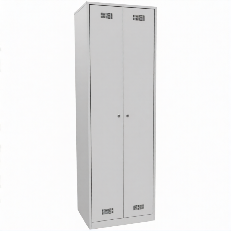Шкаф для одежды металлический ШРВ-ДВ-600 двухстворчатый