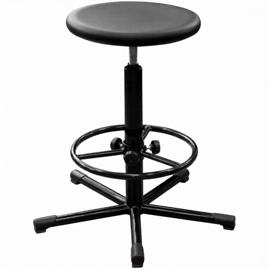 Табурет лабораторный с полиуретановым сиденьем Т09
