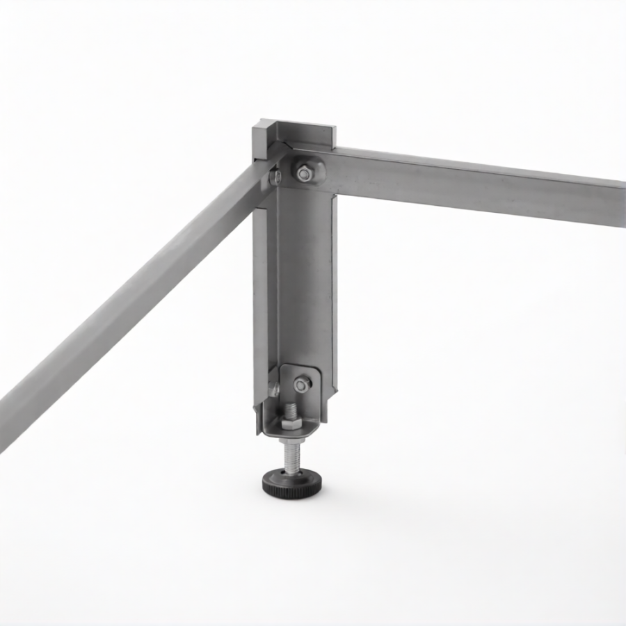 Ванна моечная ВМСн 530/3  3 м/о 430х430х300 (полка с 2-мя отв., борт; ножка угл.)