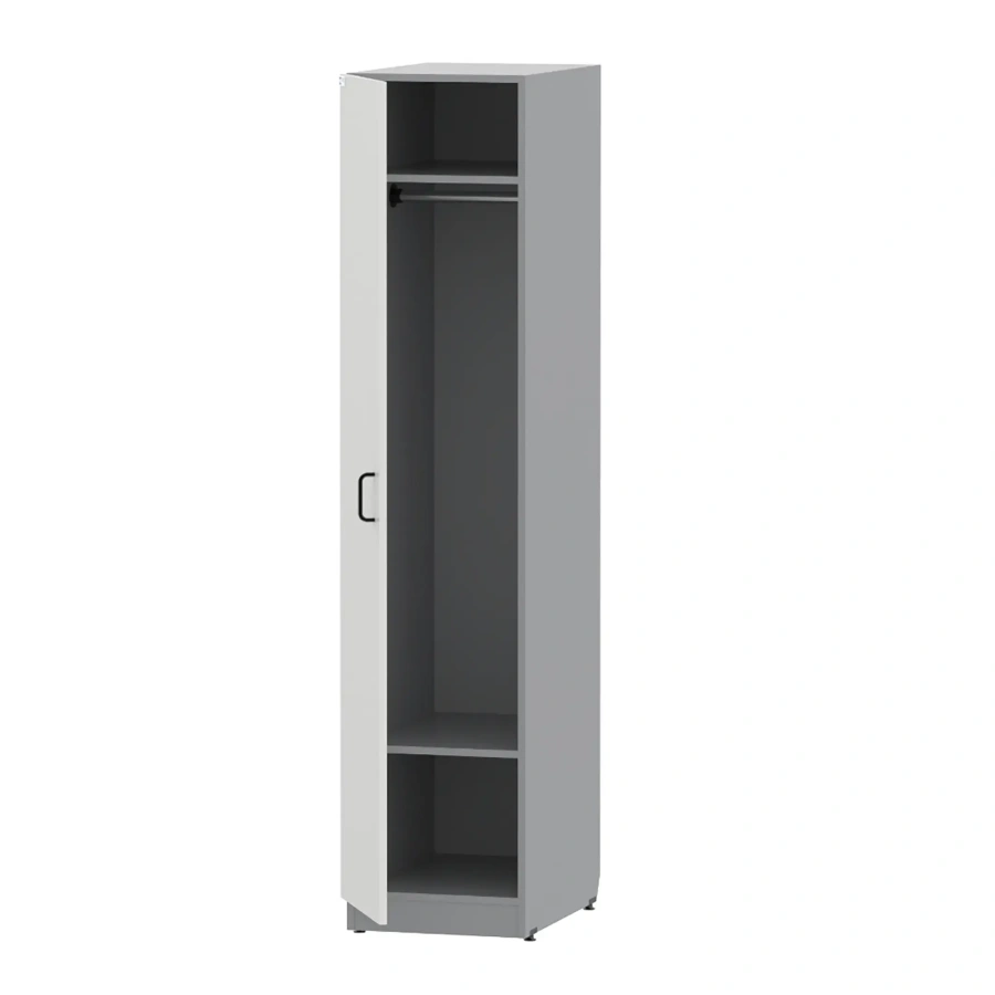 Шкаф-колонка для одежды GRAY LITE 1