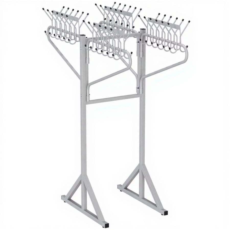 Вешалка напольная поворотная 2СТ (48 крючков)