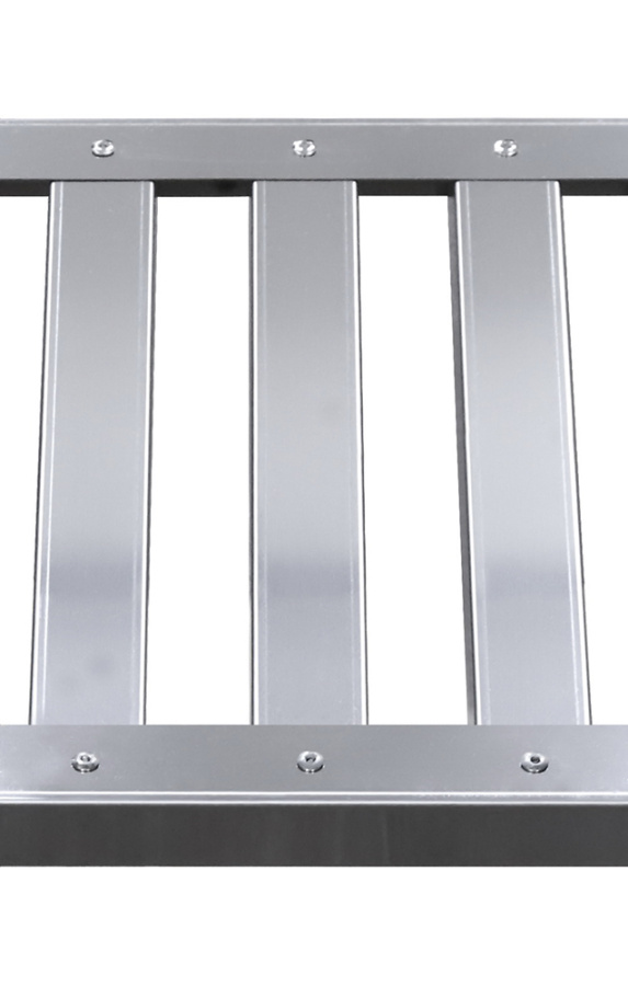 Стеллаж кухонный с решетчатыми полками Luxstahl СРРП-1800*1600*400